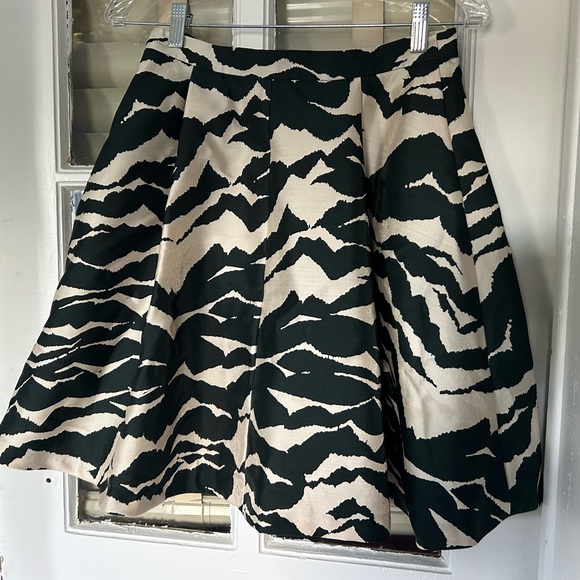 WHISTLES short pleated a-line skirt animal print - Picture 2 of 7